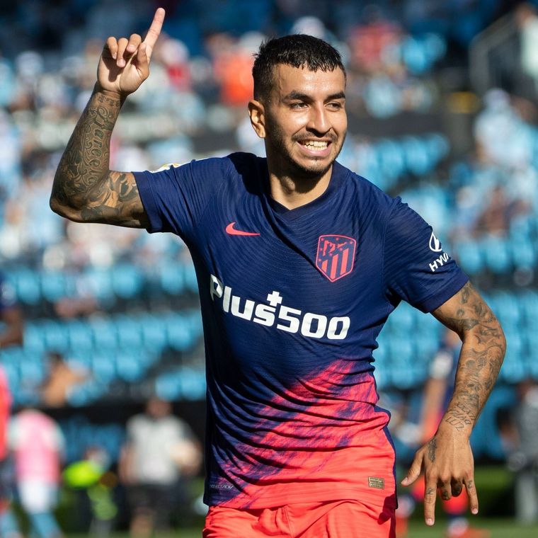 El argentino fue la gran figura del triunfo Colchonero Foto: La Liga