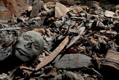 descubren ninos enterrados junto a faraones