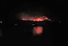 Se aceleran los incendios en Los Alerces. Foto: MDZ