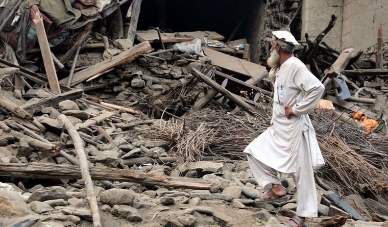 Afganistán, tierra de terremotos con muchos muertos, por las características de sus edificaciones. Foto Efe