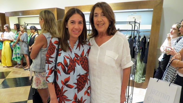 Marcela Balter (hija) y Marcela Balter. Foto: Foto archivo.