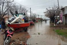 Miles de familias tuvieron que evacuar sus hogares por el temporal este fin de semana Foto: NA Miles de familias tuvieron que evacuar sus hogares por el temporal este fin de semana Foto: NA
