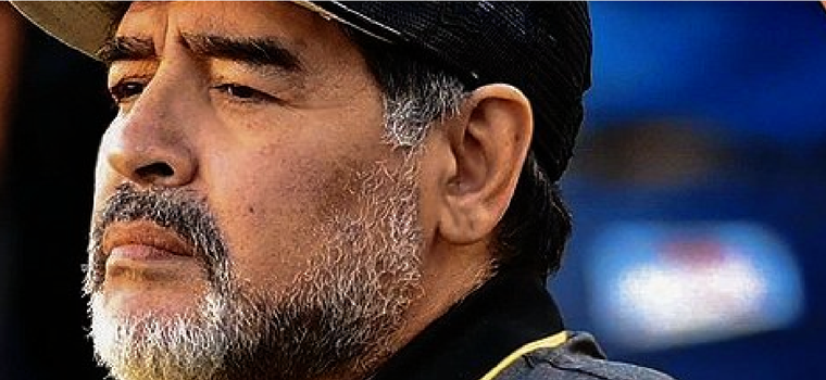 Diego Armando Maradona. Foto: Instagram @maradona