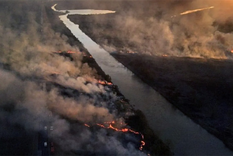 detuvieron a otras tres personas acusadas de provocar incendios en el delta