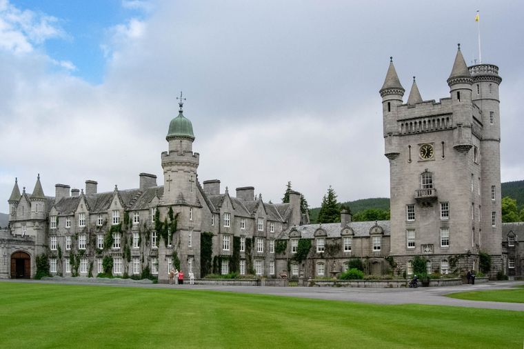 La reina Isabel II murió en el Castillo de Balmoral este jueves 8 de septiembre Foto: franks-travelbox