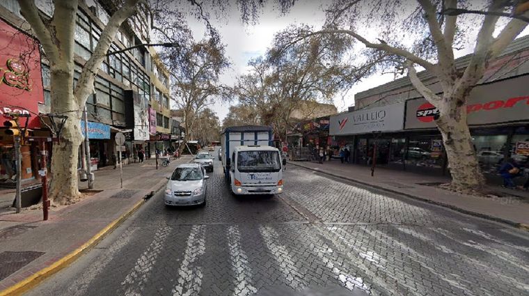 La zona donde se produjo el intento de robo