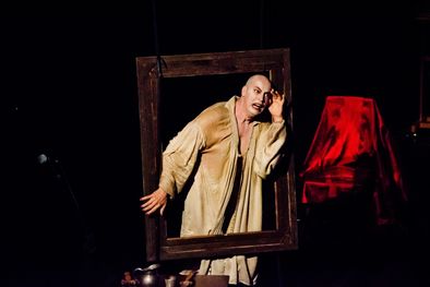 MDZol | Pompeyo Audivert subió a escena con Habitación Macbeth Foto: Gentileza INT