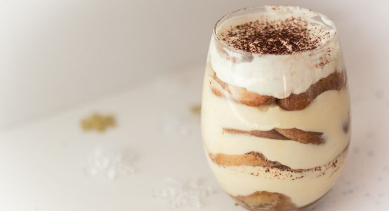 Un postre muy sabroso.