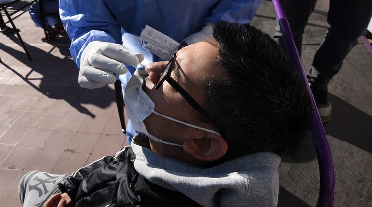 La variante Delta será la predominante en el futuro según la OMS Foto: ALF PONCE MERCADO / MDZ