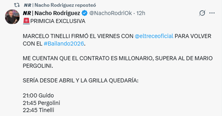 Marcelo Tinelli firmó con El Trece. Marcelo Tinelli firmó con El Trece. 
