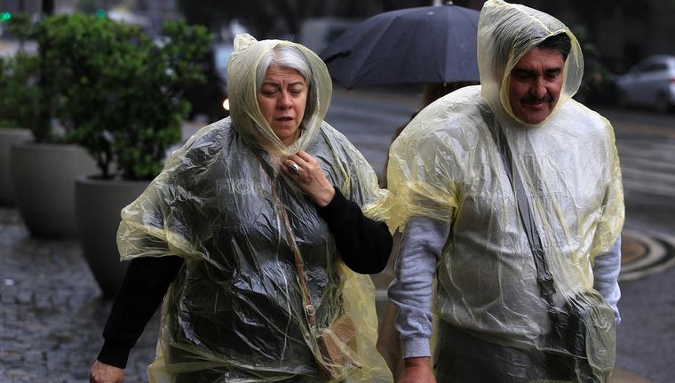 Dos provincias se verán afectadas por las fuertes tormentas Foto: NA