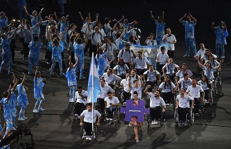 La delegación argentina cuenta con 57 atletas Foto: Paradeportes