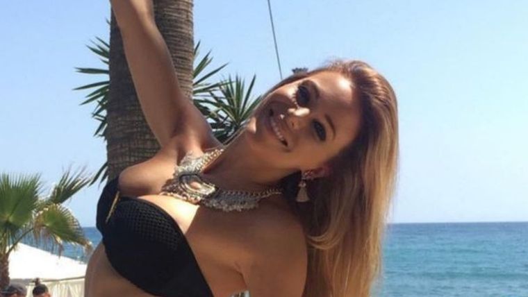 Evangelina Anderson, Instagram, Martín Demichelis Fuente: Instagram Evangelina Anderson