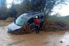 Imágenes de la inundación en Madrid Foto: twitter.com/112cmadrid
