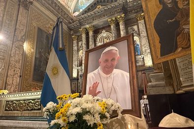 MDZol | Homenaje al Papa Francisco en Flores
