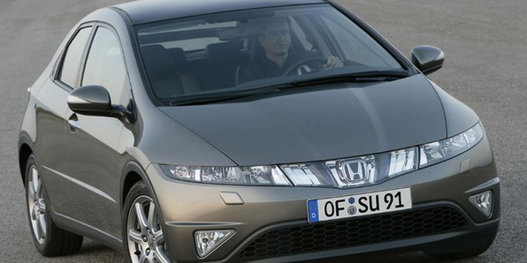 El modelo mas premiado de la marca nipona, el Civic y su ultimo restyiling. Foto: web