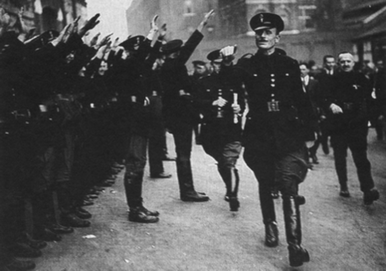 Sir Oswald Mosley fue el fundador de la Unión Facista Británica.