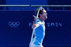 Maico Casella marcó el primer gol de Los Leones. Foto: FIH Maico Casella marcó el primer gol de Los Leones. Foto: FIH