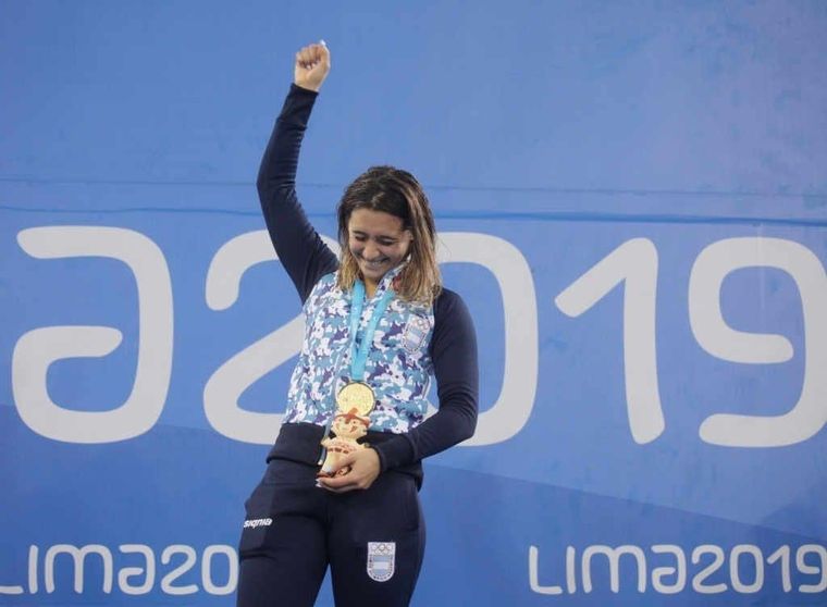La nadadora Delfina Pignatiello había manifestado su preocupación. Prensa COA Foto: Prensa COA