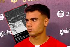 Pozzo habló sobre su grave lesión y recibió el apoyo de un jugador de Racing.