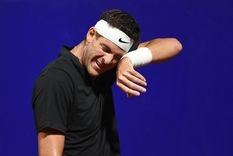 El tandilense volvió a las canchas luego de cuatro operaciones en su rodilla. Foto: Twitter @TennisHQ_ El tandilense volvió a las canchas luego de cuatro operaciones en su rodilla. Foto: Twitter @TennisHQ_