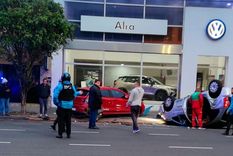 Las imágenes del accidente