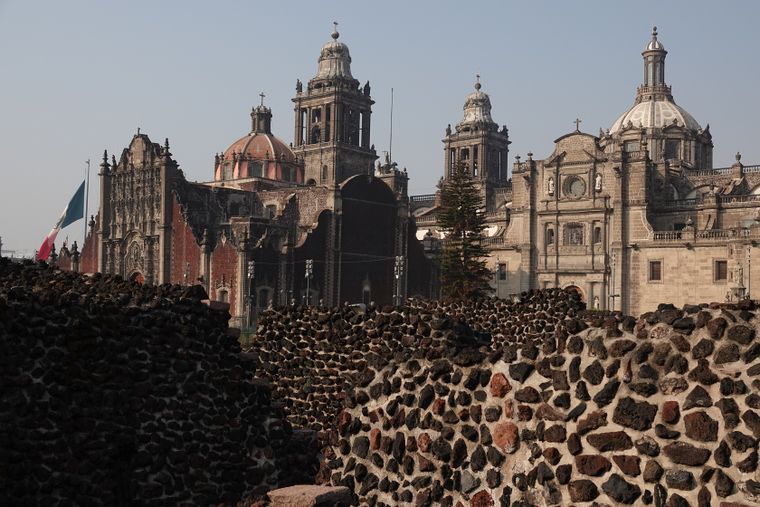 El descubrimiento fue realizado en el Templo Mayor, uno de los sitios arqueológicos más importantes de México y antiguo centro religioso de Tenochtitlan.