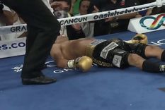 Moisés Fuentes lucha por su vida. Foto: Captura