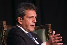 Sergio Massa habló de todo a una semana de las PASO. Foto: NA