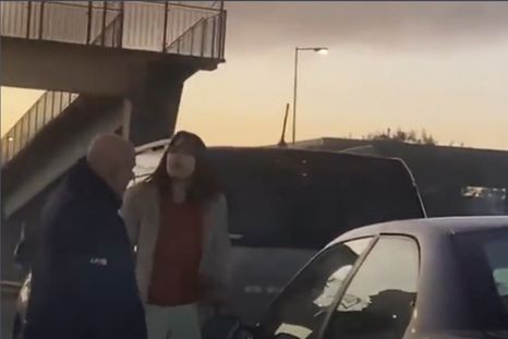 La pelea ocurrió en el Acceso Oeste