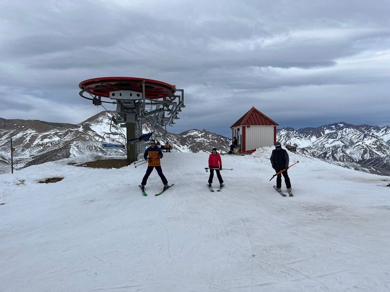 Las Leñas sufrió una ola de calor durante el último fin de semana. No es casualidad, teniendo en cuenta que julio fue el mes más caluroso de la historia Foto: Archivo MDZ