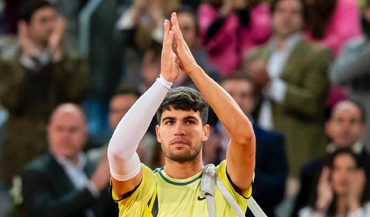 El curioso análisis de Alcaraz tras meterse en la final del Masters de Roma. Foto: Instagram @carlitosalcarazz