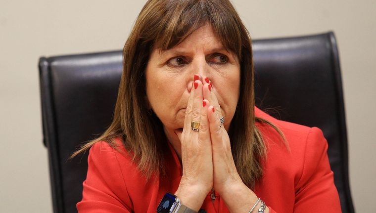 Patricia Bullrich como querellante Foto: NA
