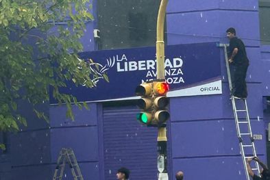 MDZol | La sede de la Libertad Avanza oficial Foto: MDZ