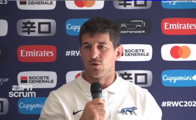 Tomás Cubelli será titular en Los Pumas ante Gales Foto: Captura