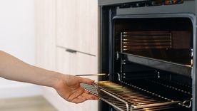 La rejilla del horno es importante. Fuente: Shutterstock. La rejilla del horno es importante. Fuente: Shutterstock.