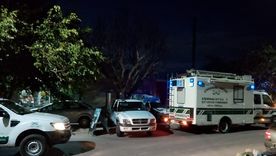El operativo desplegado en Maipú dio con la detención de dos individuos y el secuestro de múltiples elementos involucrados con la venta de estupefacientes. Foto: Gendarmería Nacional