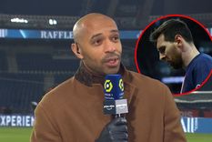 El francés opinó del maltrato a Lionel Messi.