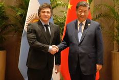 El presidente Javier Milei con su par de China, Xi Jinping, en la cumbre del G20. Foto: Instagram (@javiermilei)