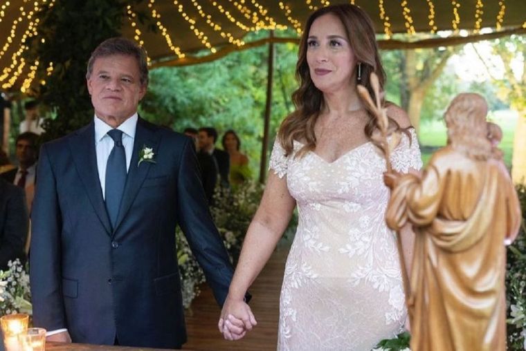 María Eugenia Vidal y Quique Sacco dieron el sí Foto: Instagram Mariuvidal