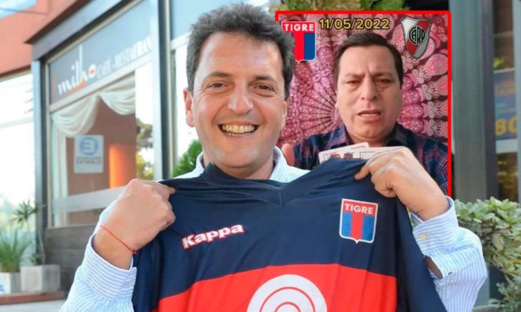 El posteo de Massa tras la victoria de Tigre ante River: video de un vidente que predijo el triunfazo y clasificación a semifinales de la Copa de la Liga Profesional.