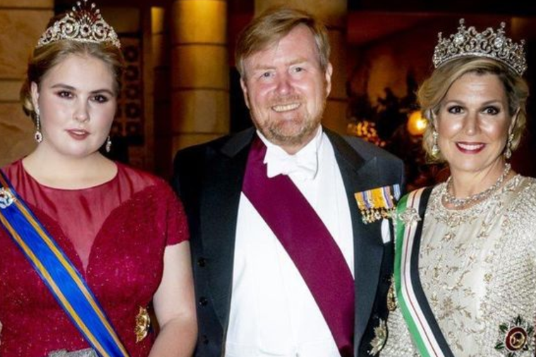 Reyes y Princesa de los Países Bajos