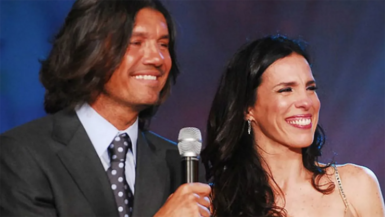 JUNTOS TINELLI Y PAULA ROBLES CORTARON EN 2008