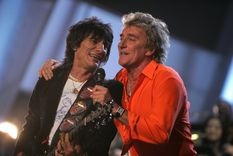 rod stewart y ron wood, dos artistas para creer en la amistad