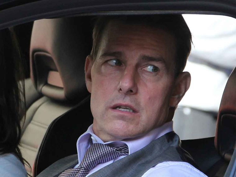 Tom Cruise, es el actor principal de la saga Misión imposible.