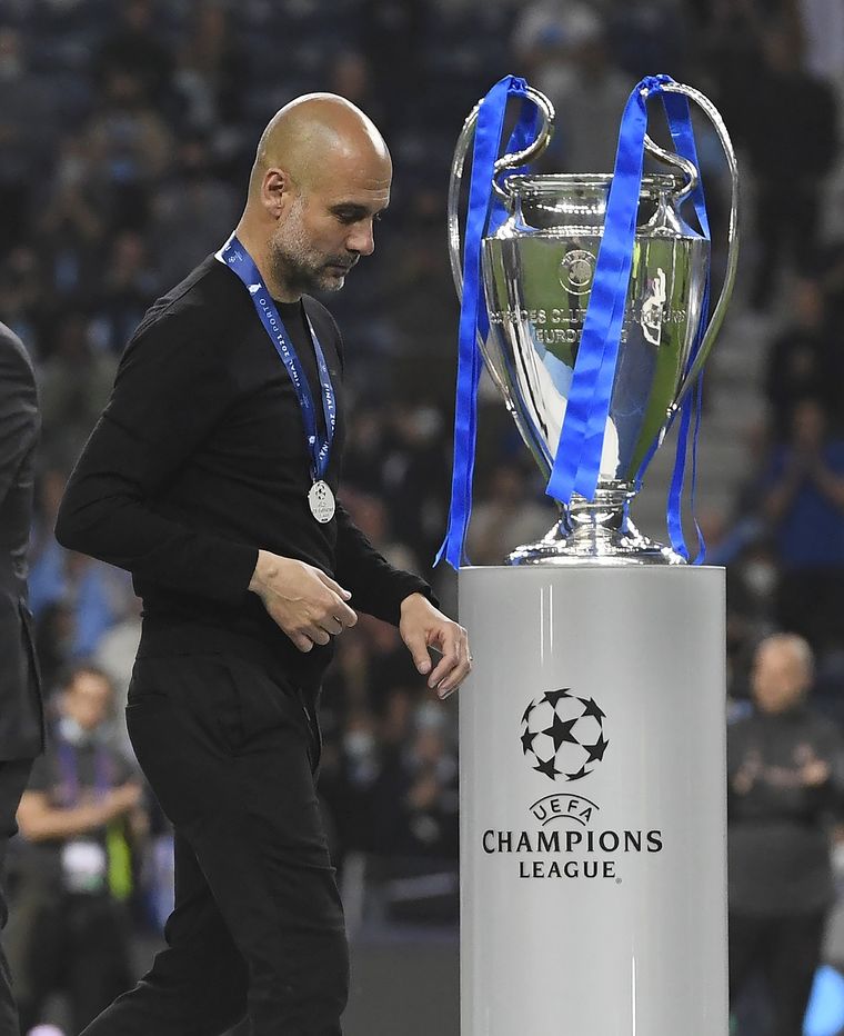Guardiola no pudo, pero valoró lo conseguido por el City. Foto: Champions League