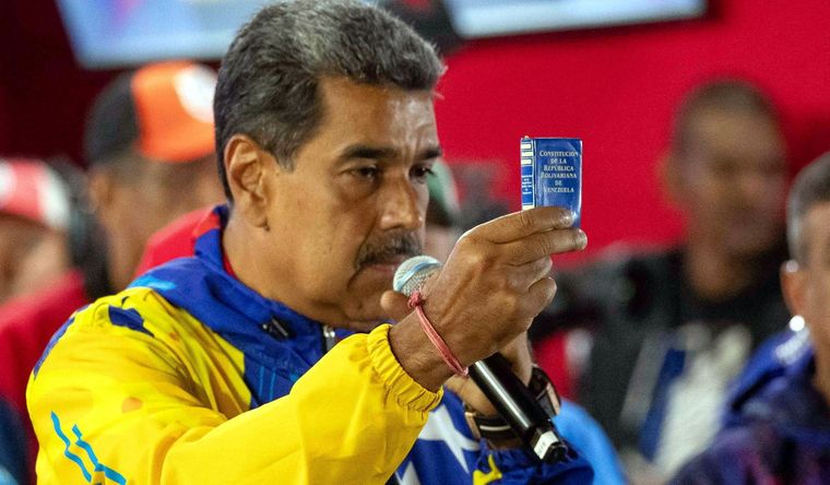 Nicolás Maduro no tolera la situación que ha generado a nivel internacional. Foto: EFE