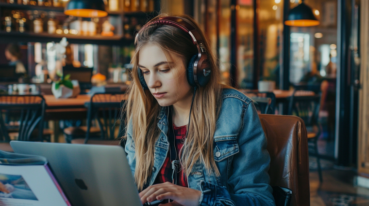 La ciencia revela qué géneros musicales mejoran el rendimiento laboral. Foto: Imagen generada por Mid Journey