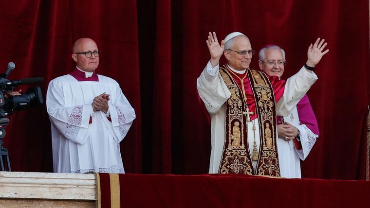 El papa León XIV fue elegido por el Colegio Cardenalicio este 8 de mayo Foto: EFE