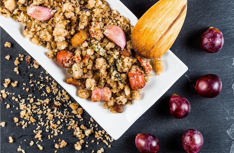 Migas manchegas Una receta clásica con todo el sabor de España Foto: Shutterstock